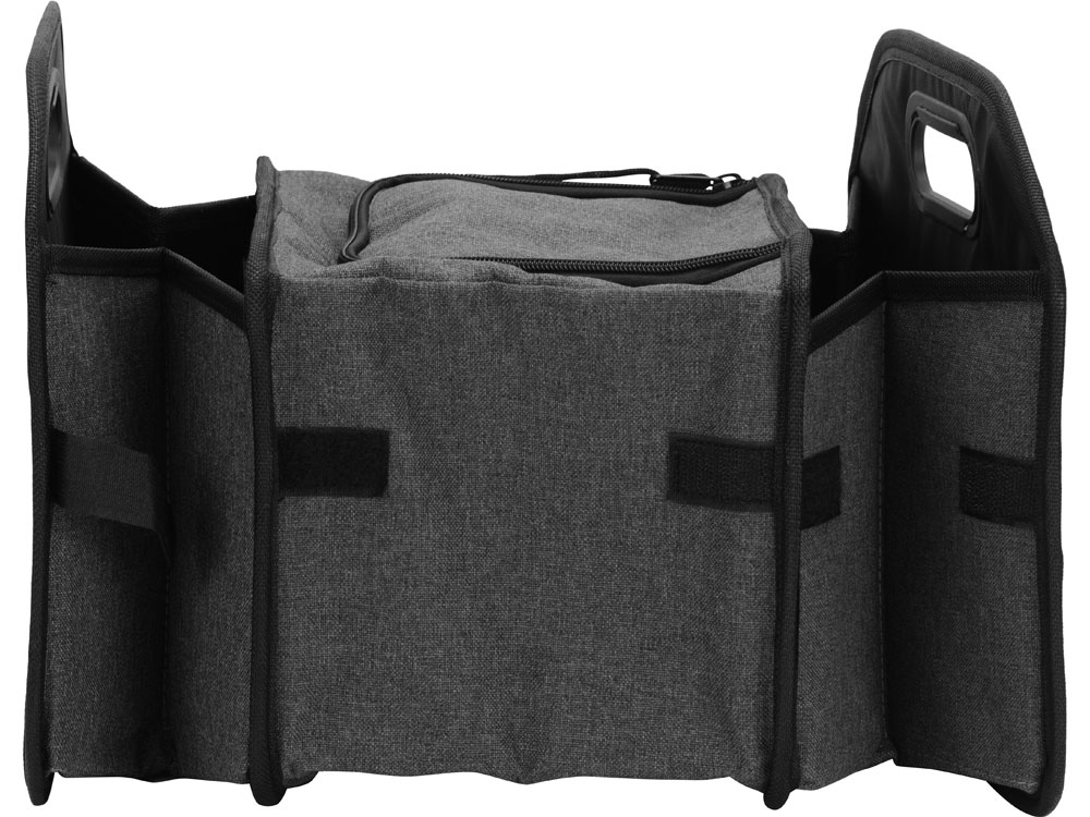 Органайзер автомобильный складной Harmony, темно-серый-5
