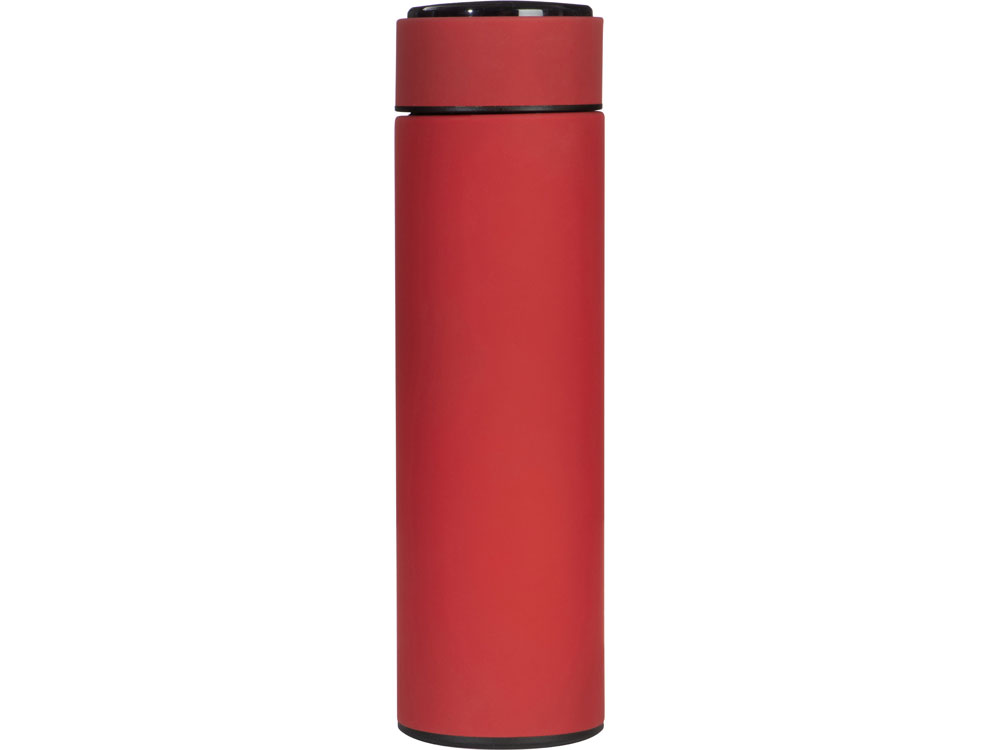 Вакуумный термос Module X с индикатором температуры, 500 мл, тубус, красный-1