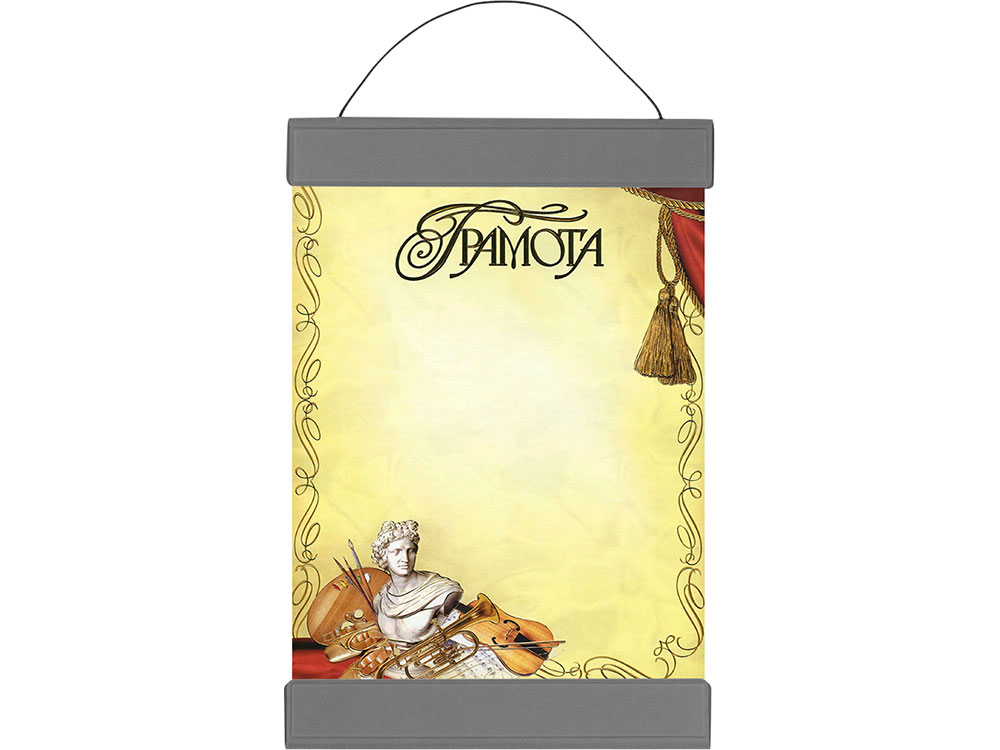 Магнитная рамка Favor для фото и документов, серый-1