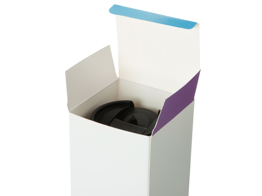 Термокружка Double wall mug C1, soft touch, 350 мл, темно-синий-4