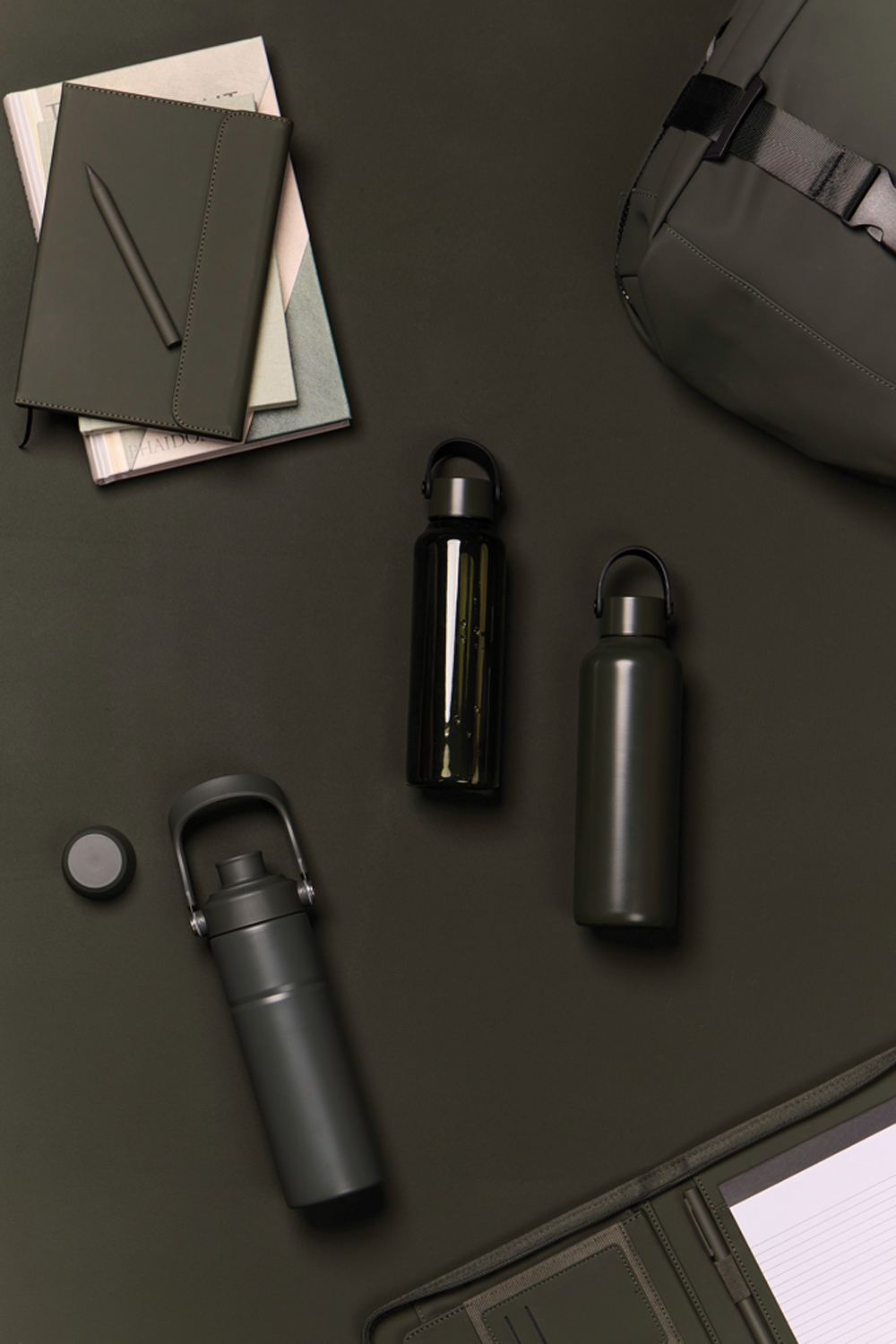 Термобутылка VINGA Baltimore Trek из переработанной стали RCS, 600 мл-12