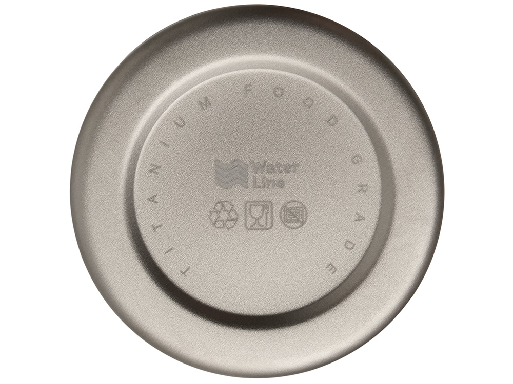 Бутылка для воды из титана Titan, 750ml, темно-серый-7