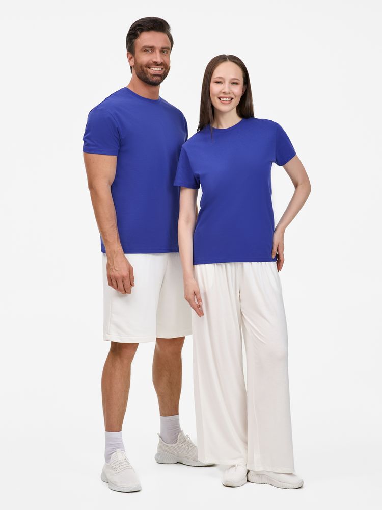 Футболка унисекс T-Bolka 200, ярко-синяя-6