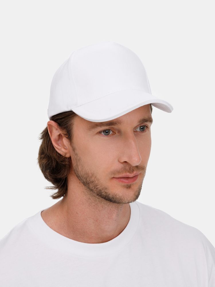 Бейсболка Classic 2.0, белая-3