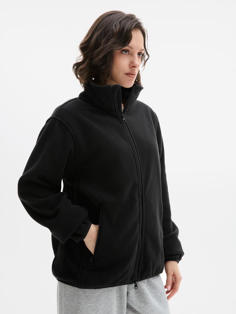 Куртка флисовая унисекс Ben Mac, черная-4