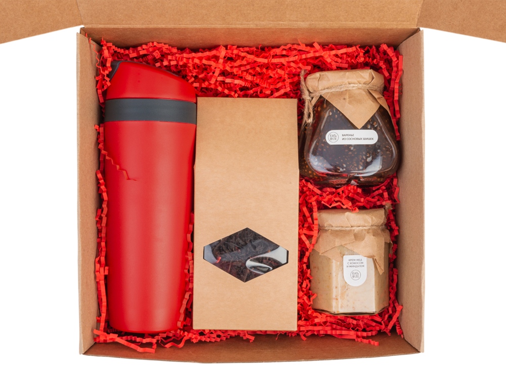 Подарочный набор Tea Cup Superior Honey 2.0, красный-2