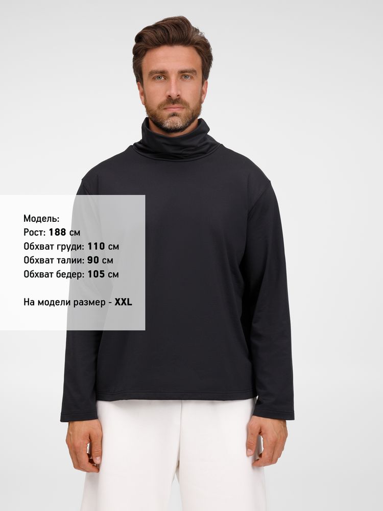 Лонгслив Morfiss, черный-3