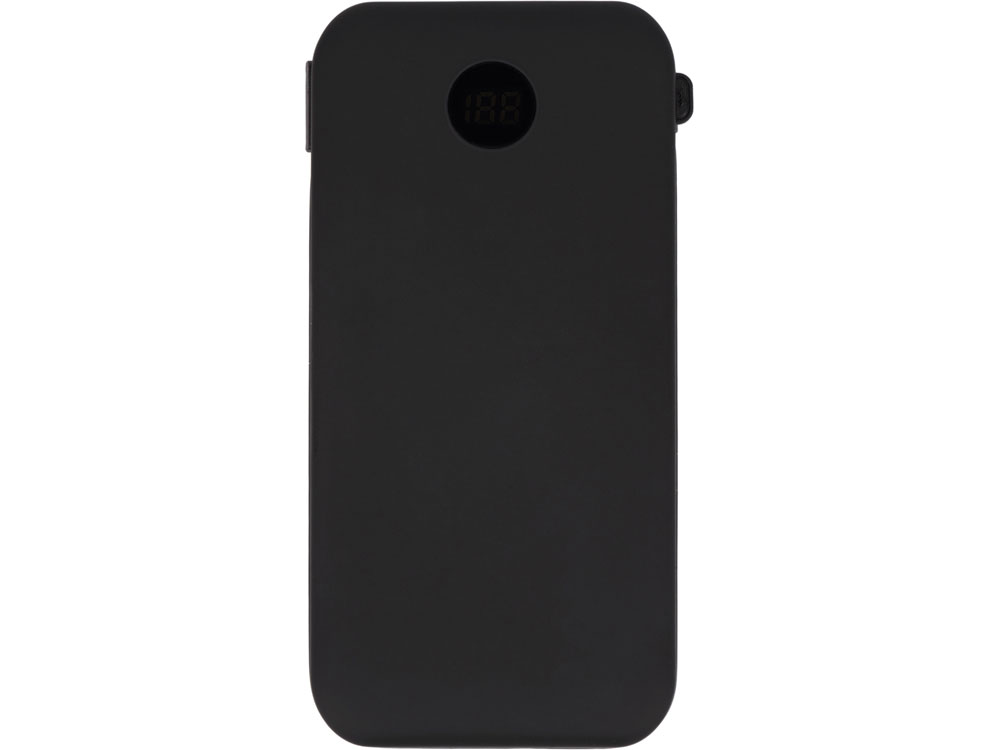 Внешний беспроводной аккумулятор с подсветкой лого Astro, 10000 mAh, черный-4