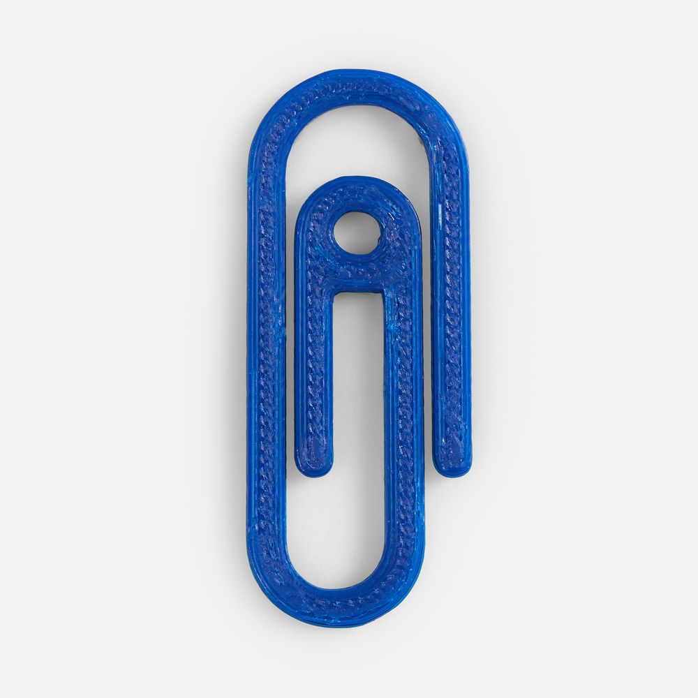 Подвеска Office, 3D-печать на заказ, скрепка-1