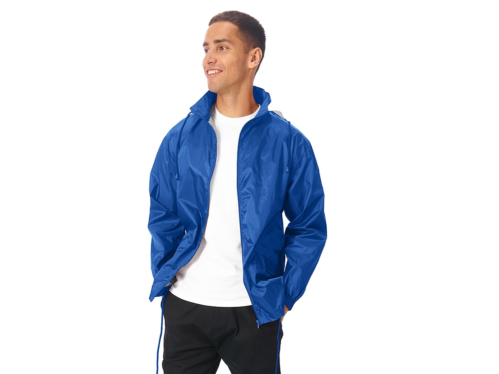 Ветровка Miami мужская с чехлом, синий-1