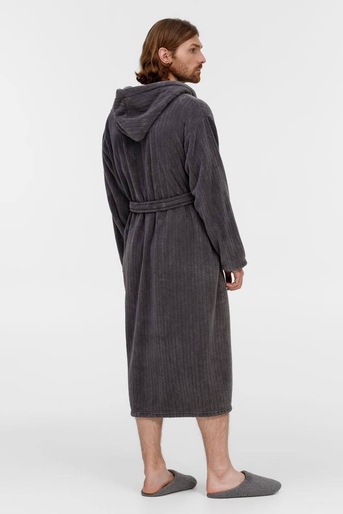 Халат флисовый Magic Mantle, темно-серый-3