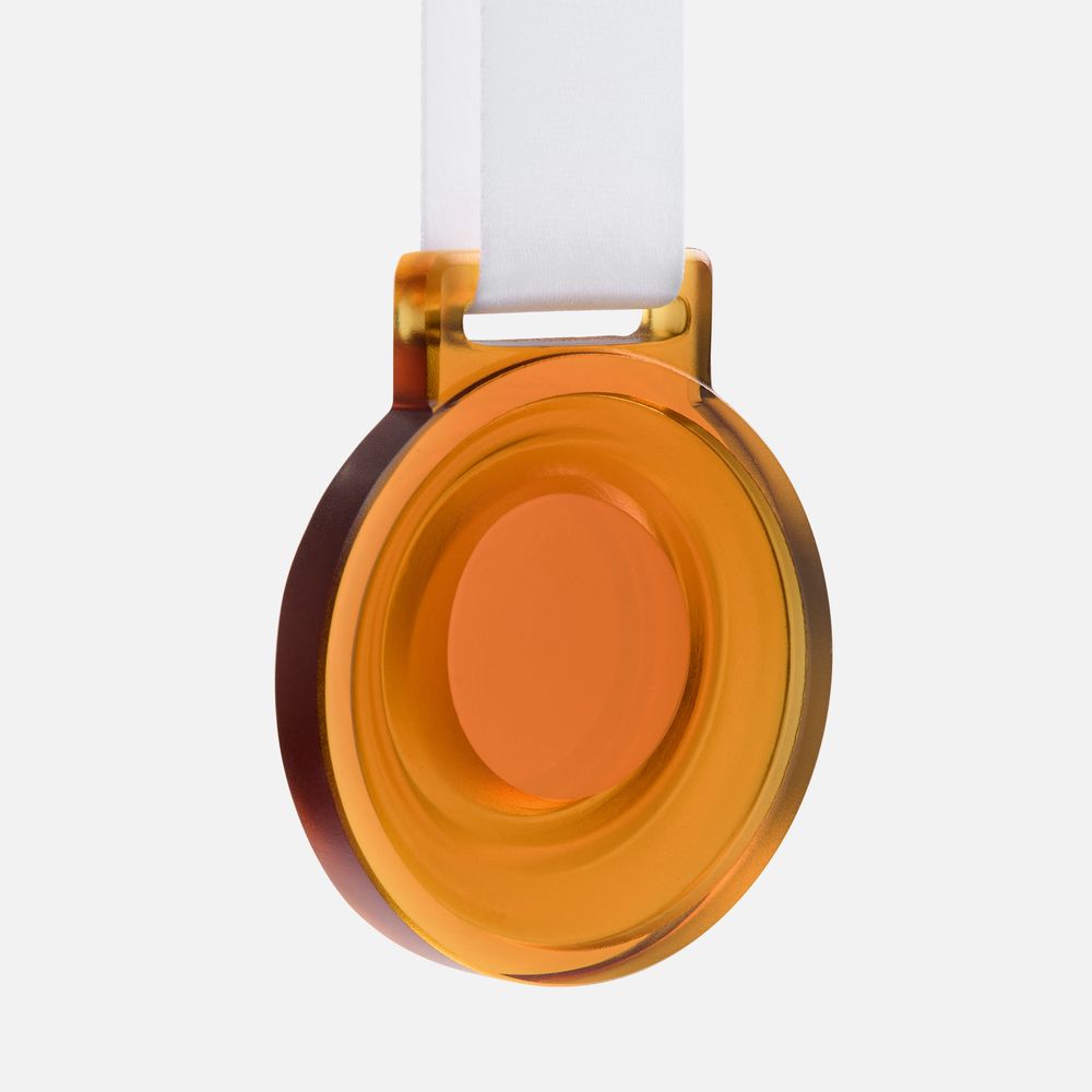 Медаль Glassglow, оранжевая-0