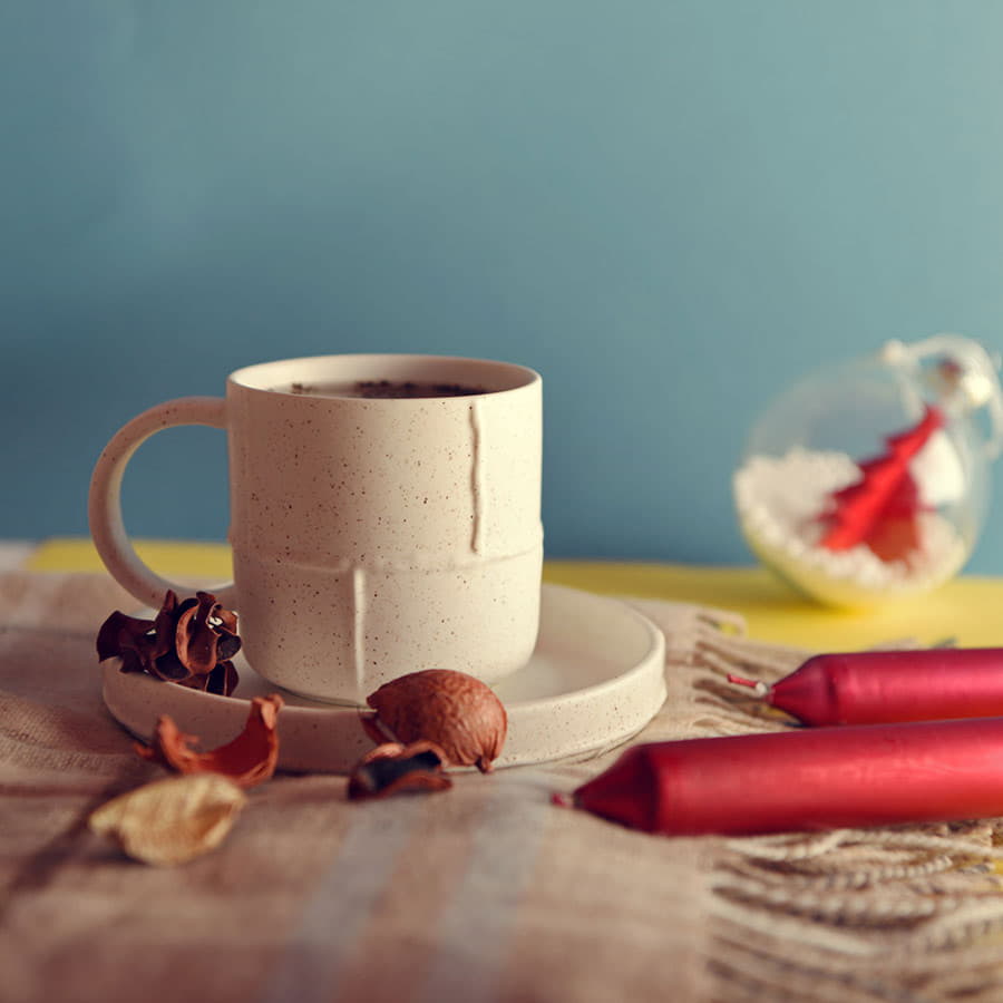 Чайная пара "Прованс" в подарочной упаковке, белый-3