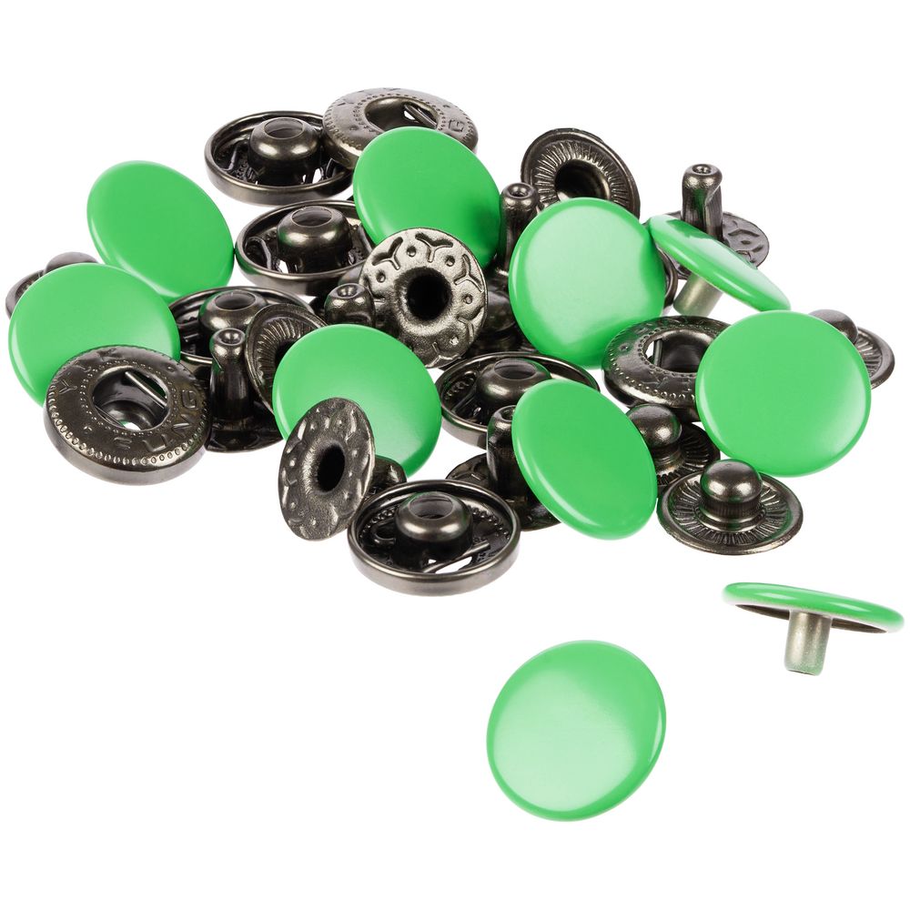 Кнопка Clavis, M, зеленый неон-4