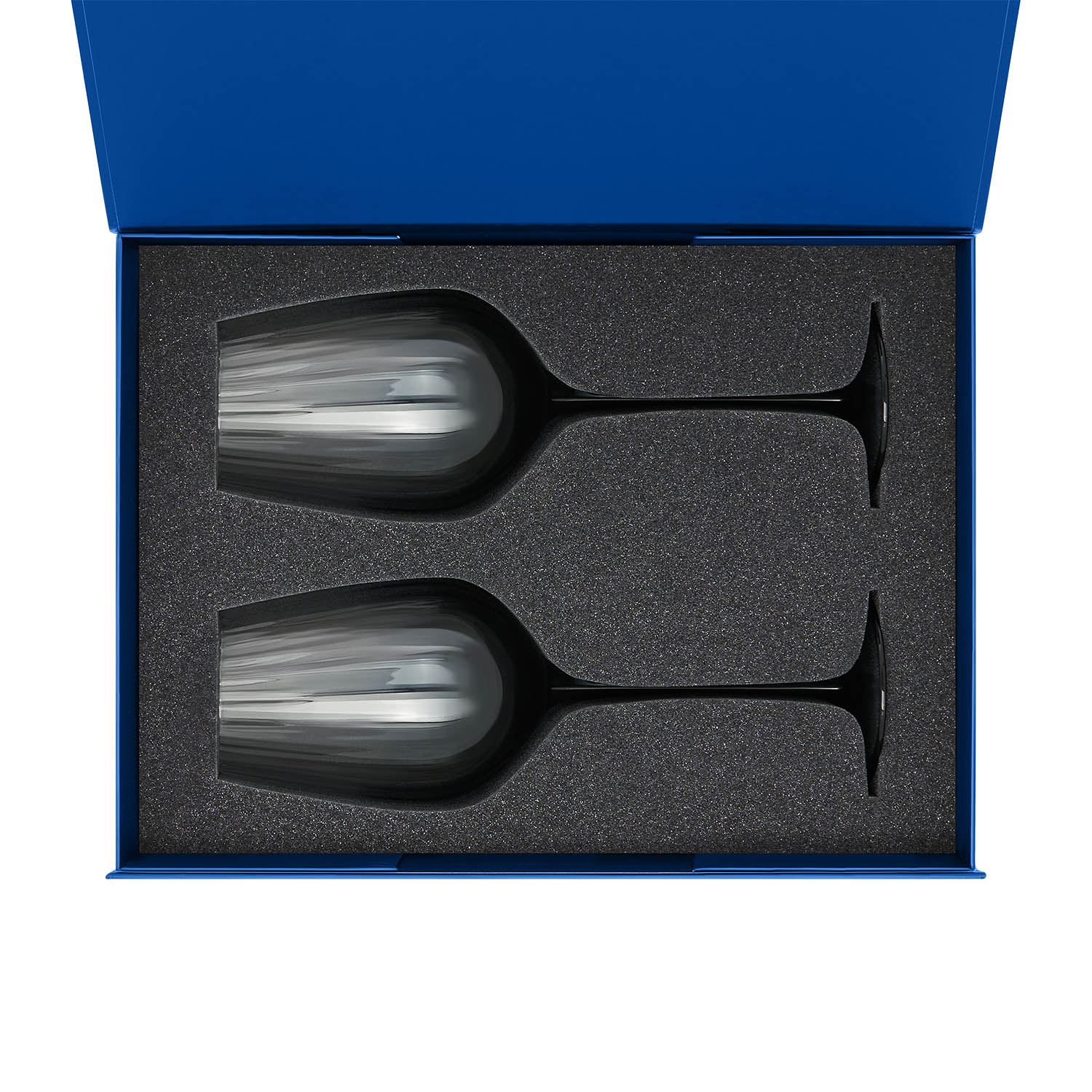 Подарочный набор 2 бокала для вина Мансера (Mancera) в синей коробке-1