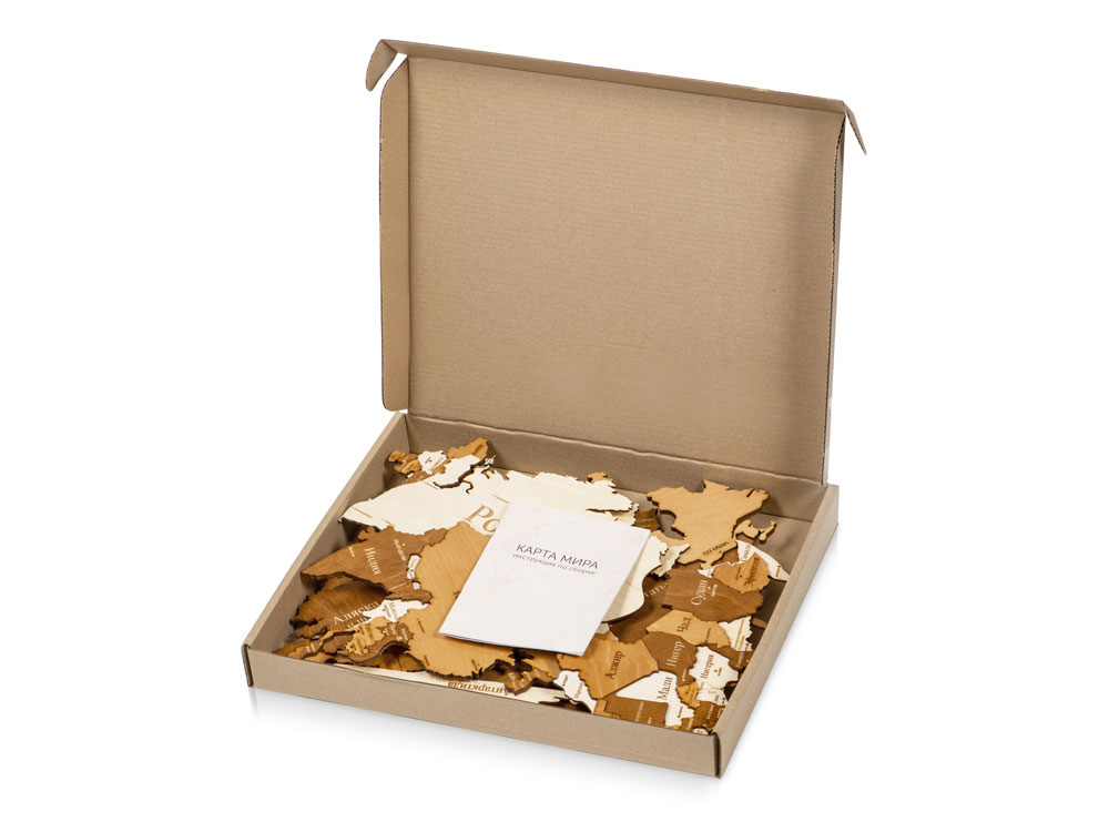 Интерьерная карта мира World-1