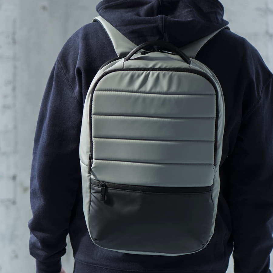 Рюкзак STIAN, серый, черный-8