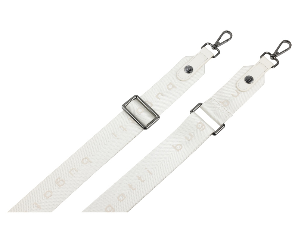 Сумка наплечная женская BUGATTI Almata, с кошельком, бежевая, полиуретан, 27х6х18,5 см-5