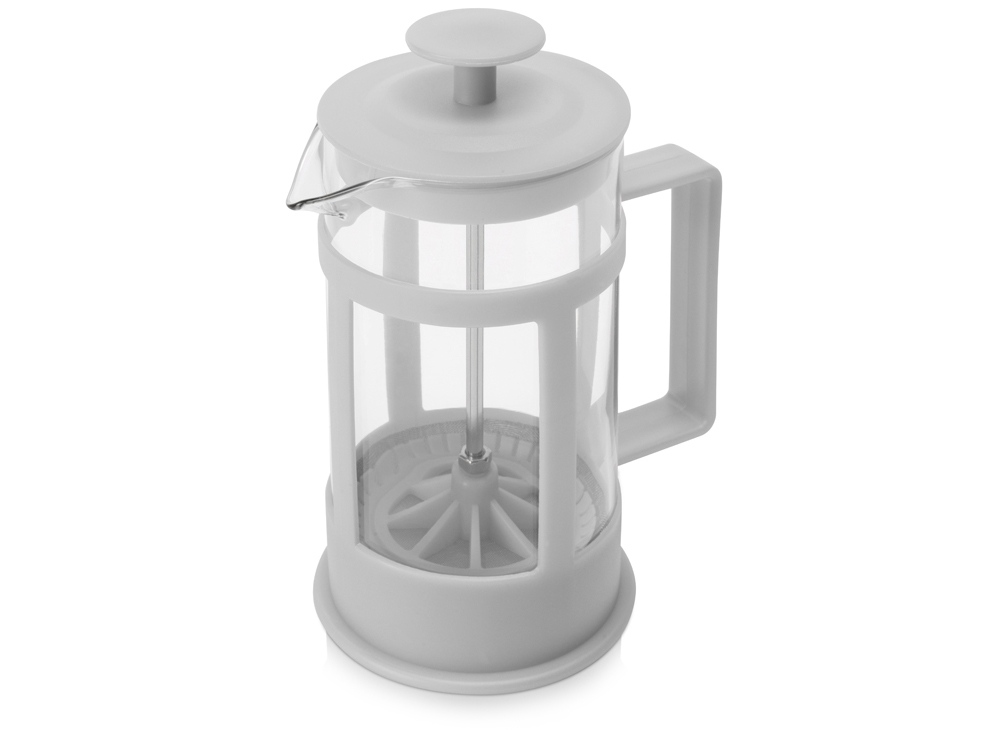 Подарочный набор Tea time с пледом, серый-5