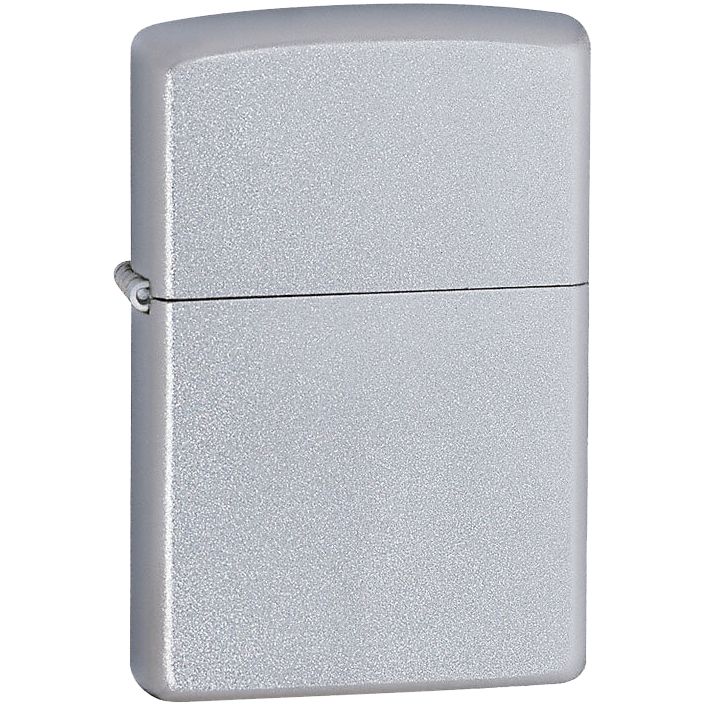 Зажигалка Zippo Classic Satin, серебристая-1