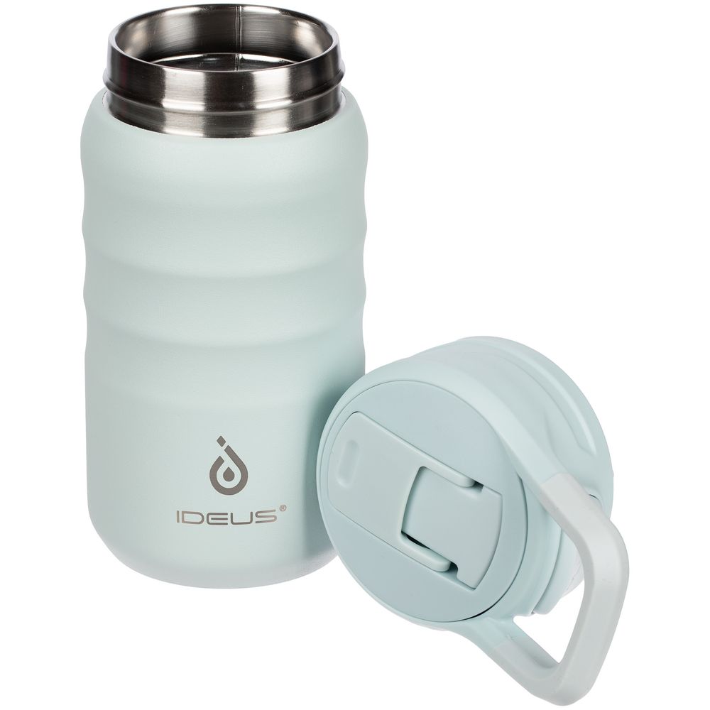 Термобутылка Fujisan 2.0, голубая-4