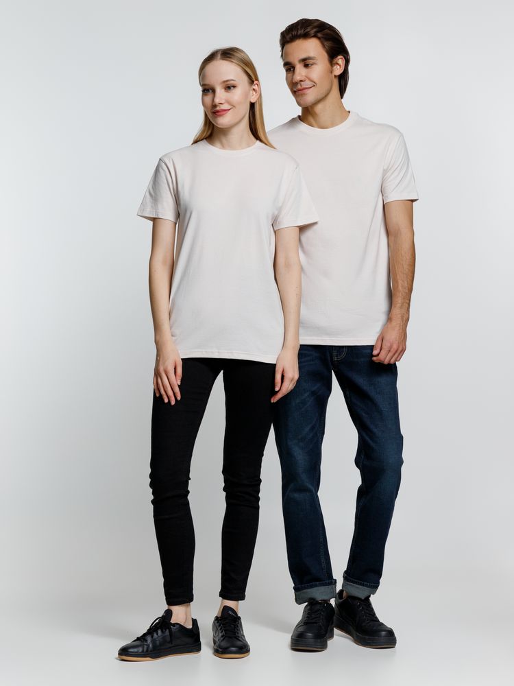 Футболка унисекс T-Bolka 160, молочно-белая-6