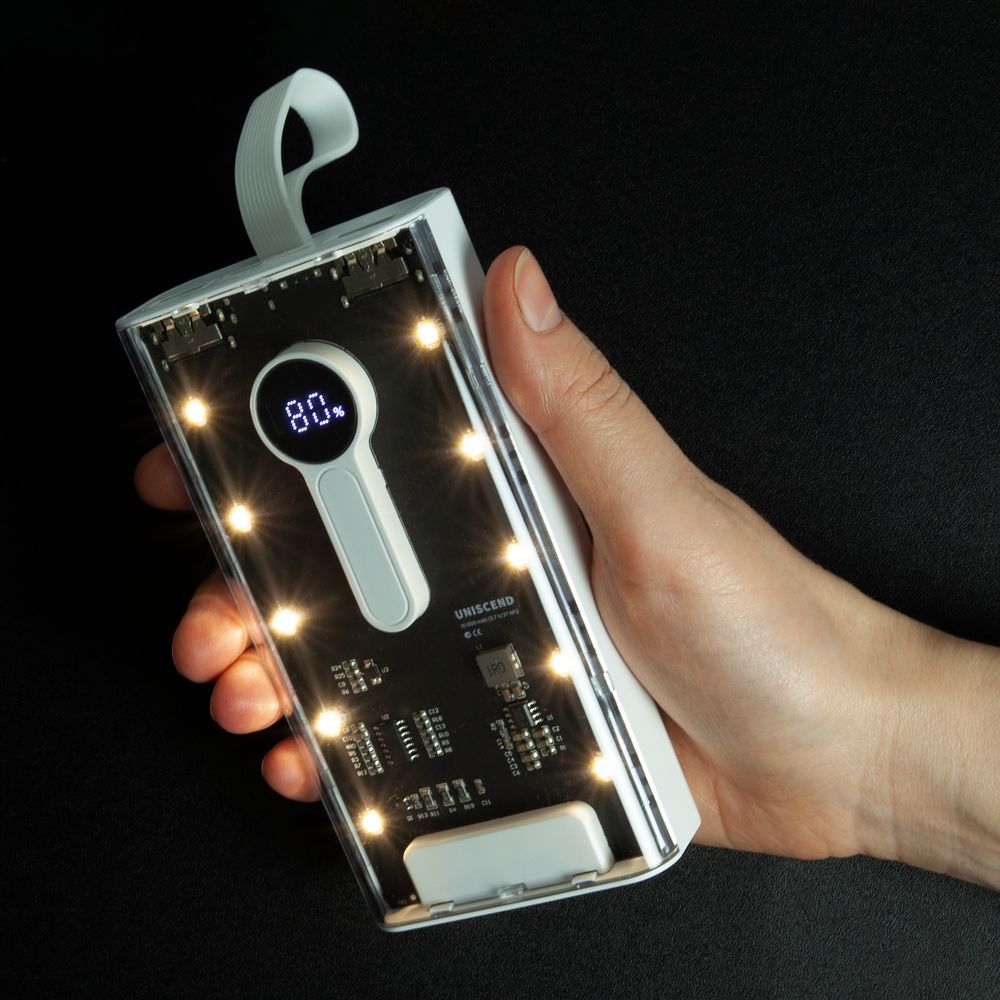 Аккумулятор Trellis Digital 10000 мАч, белый-6