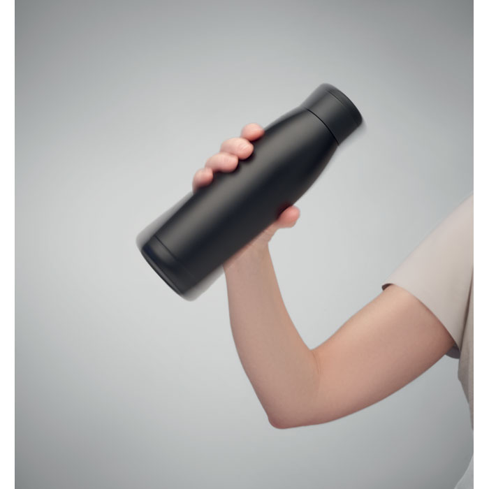 Бутылка термическая, черный-11