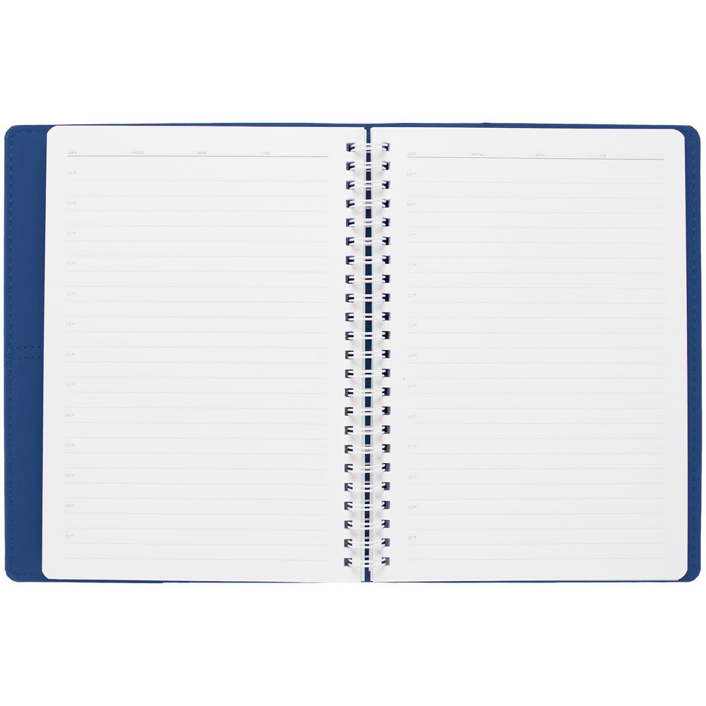 Ежедневник Spring Touch, недатированный, синий-3