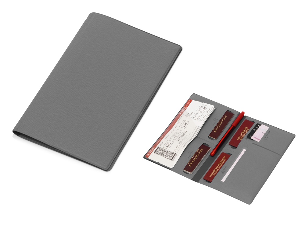 Семейный органайзер для путешествия Favor, серый-0