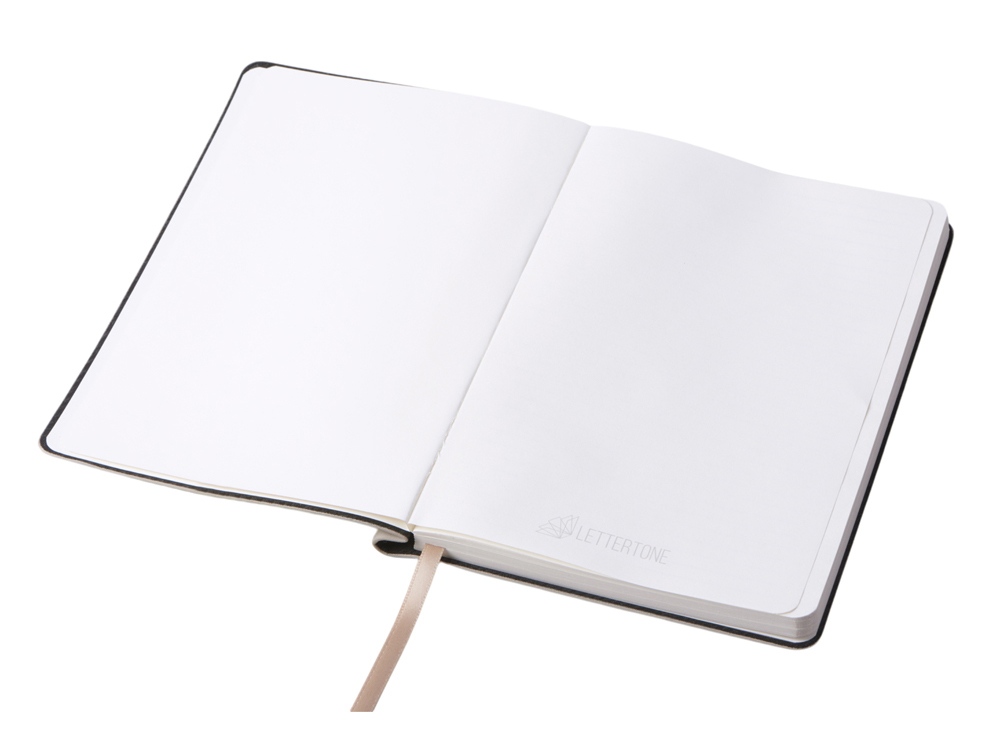 Блокнот А5 Notepeno Max, 96 листов 80 гр/м2 белой FSC бумаги, бежевый-5