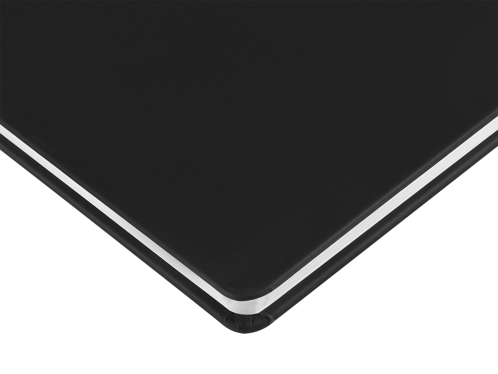 Еженедельник с каменной бумагой А5+ Carrara, черный-4