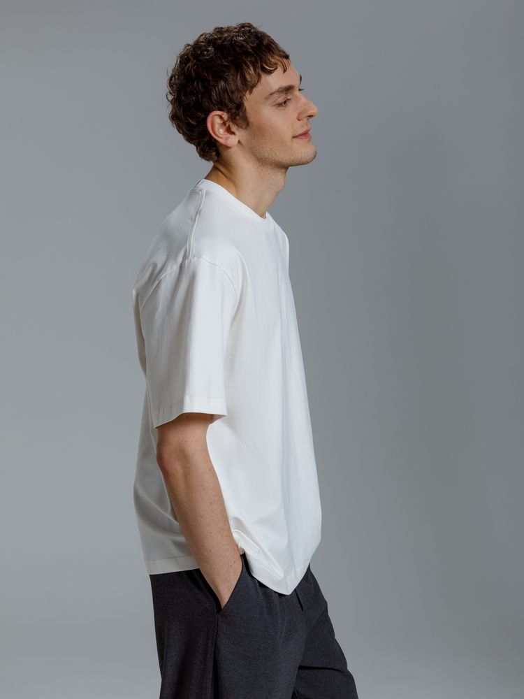 Футболка оверсайз Kangas, белая-4