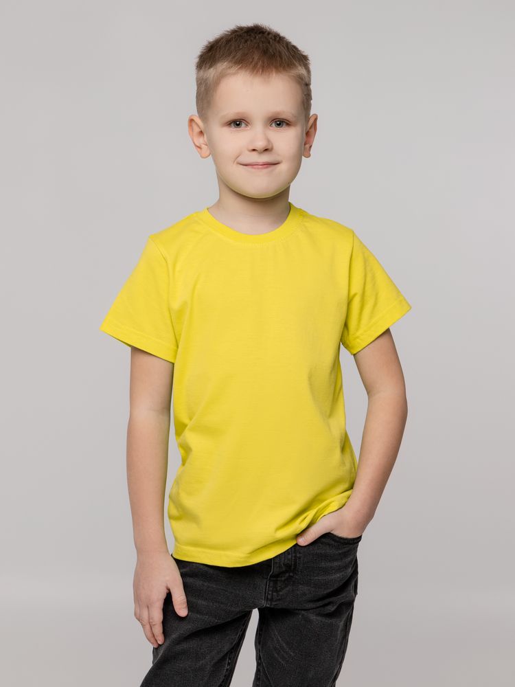 Футболка детская T-Bolka Kids, желтая-5