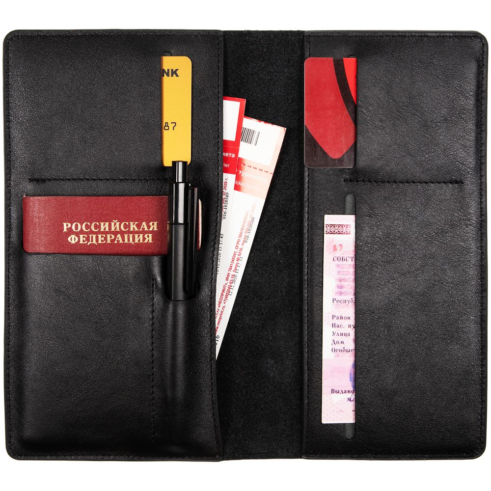 Дорожный органайзер Remini, черный-3