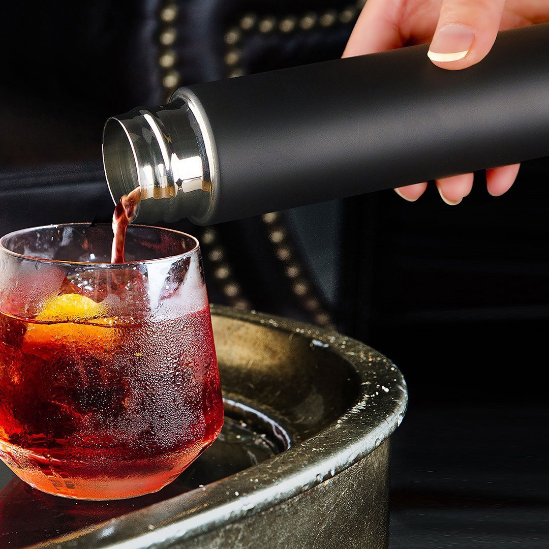 Термос SKINNY MINI, 230 мл, черный-12