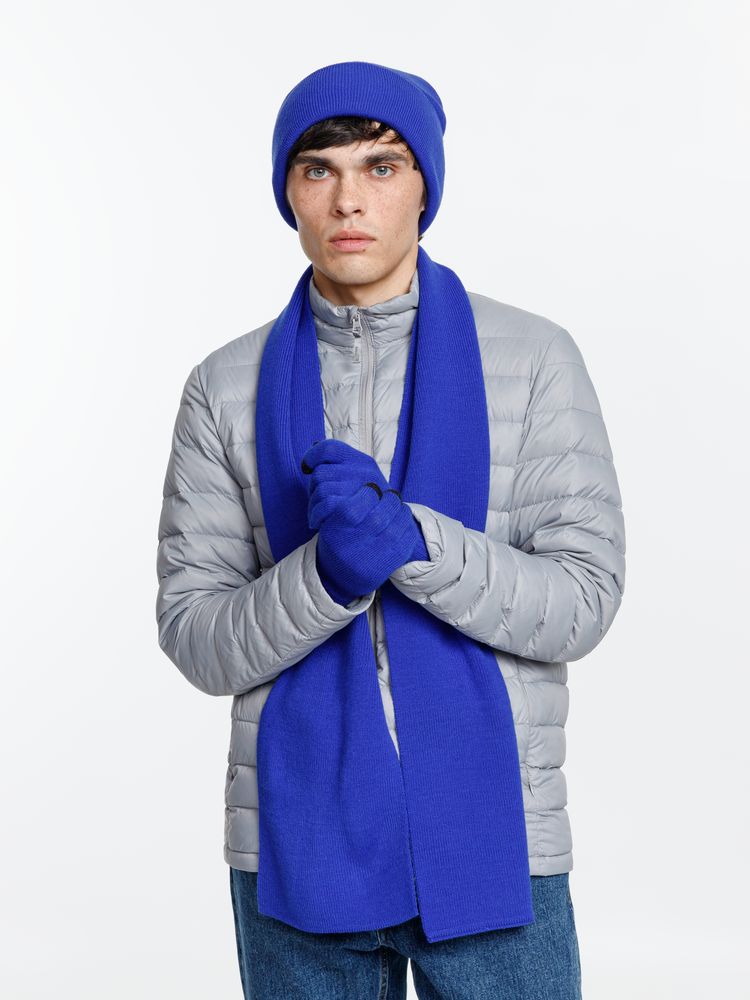 Перчатки сенсорные Urban Flow, ярко-синие-3