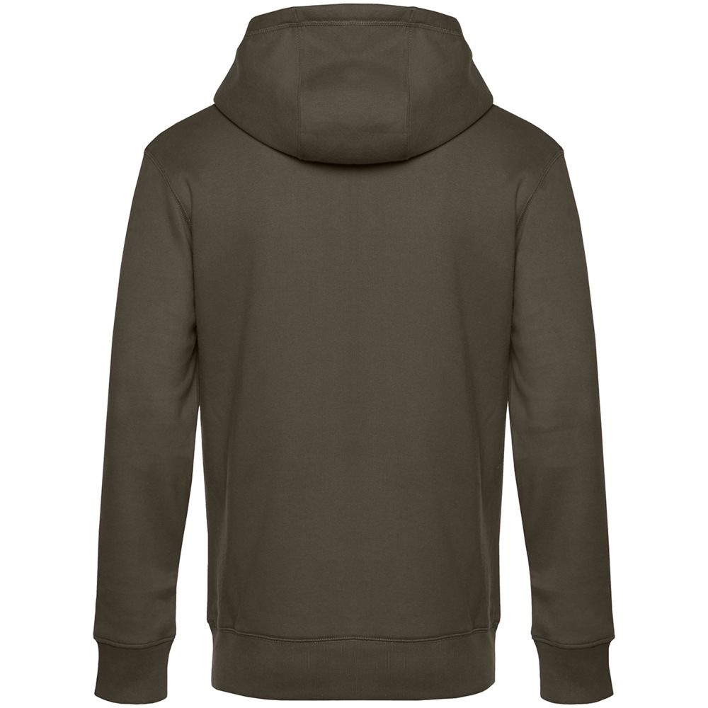 Толстовка с капюшоном унисекс King, хаки-2