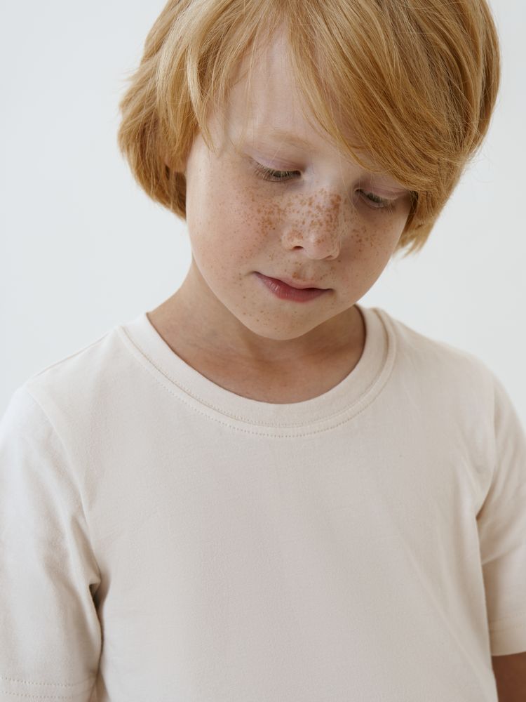 Футболка детская T-Bolka Kids, молочно-белая-4