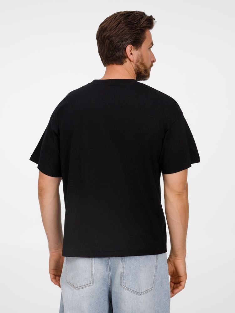 Футболка оверсайз унисекс Legacy, черная-4