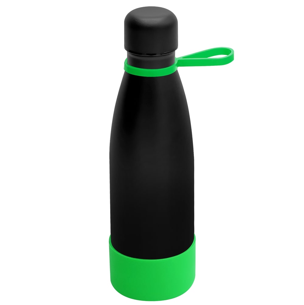 Термобутылка герметичная вакуумная Olivia To Go, Черный/зелёный-0