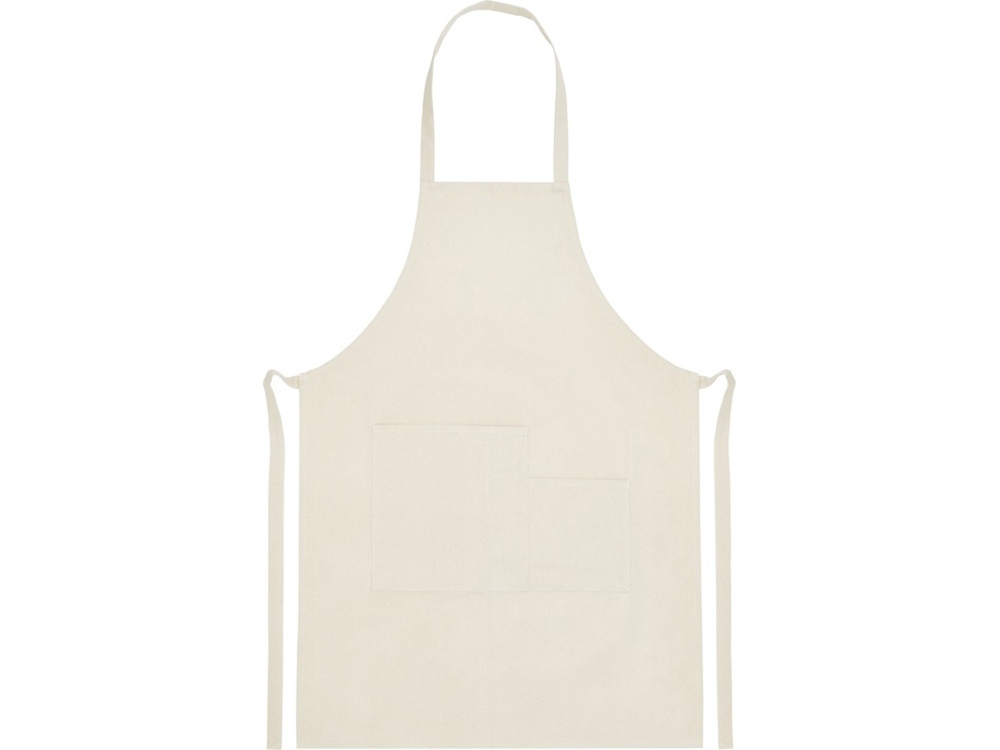 Khana Хлопковый фартук плотностью 280 г/м2, белый-1