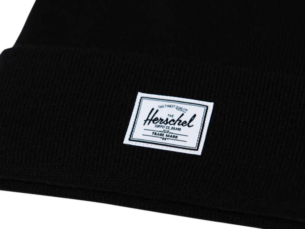 Шапка Herschel Elmer - сплошной черный-2