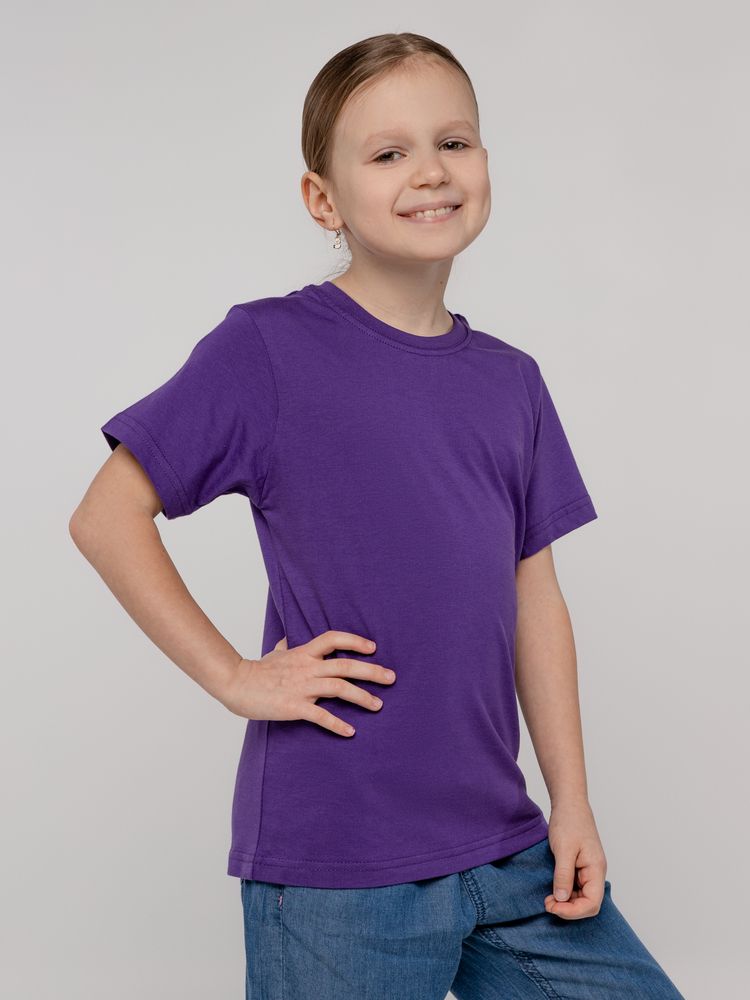 Футболка детская T-Bolka Kids, фиолетовая-3