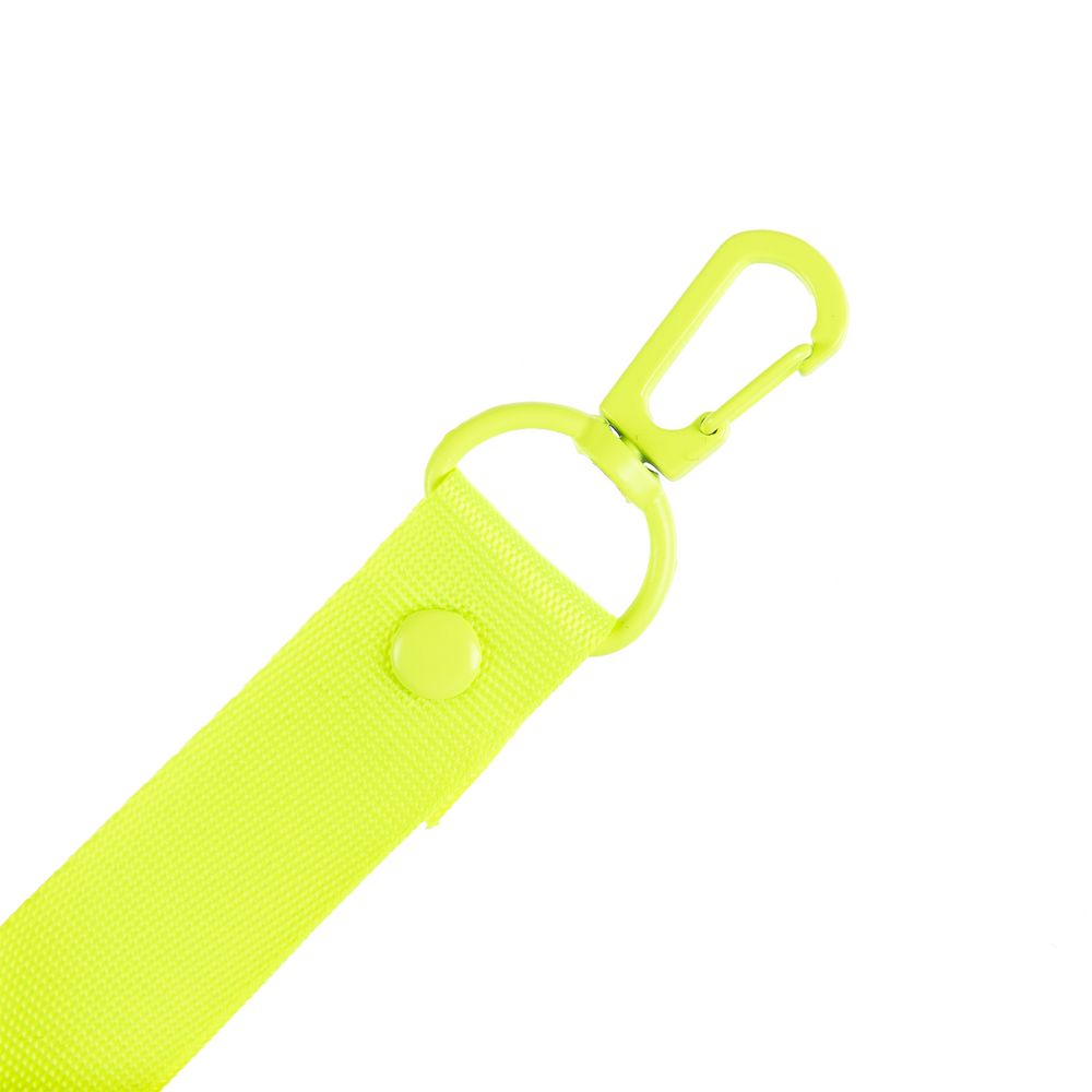 Застежка-карабин Snap Hook, M, желтый неон-2
