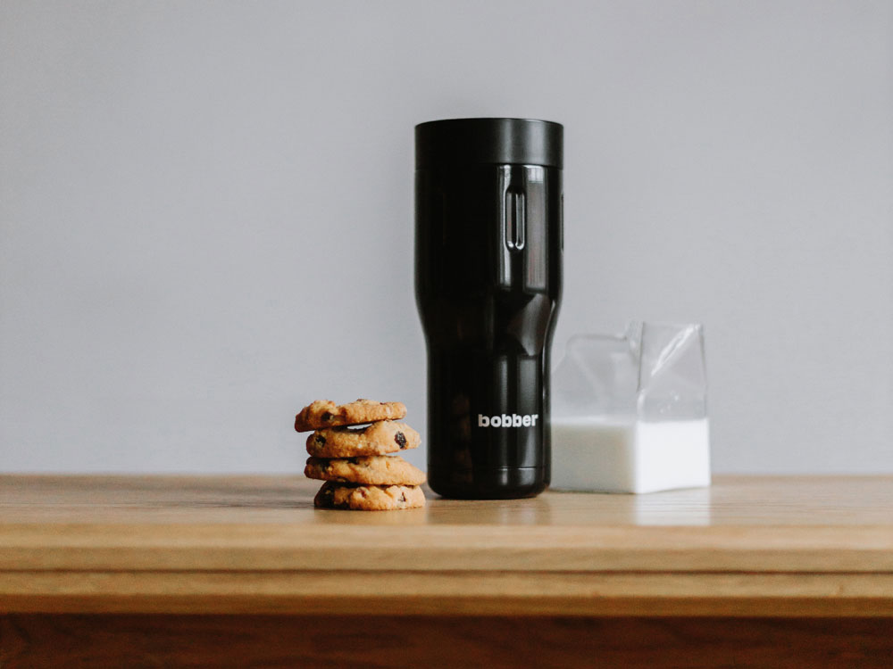 Термос питьевой, вакуумный, бытовой, тм bobber. Объем 0,47 литра. Артикул Tumbler-470 Black Coffee-5