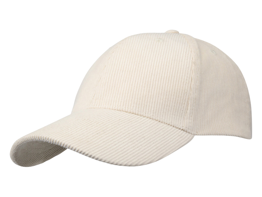 Hutton 6-панельная бейсболка из переработанного хлопка - Sandstone-0