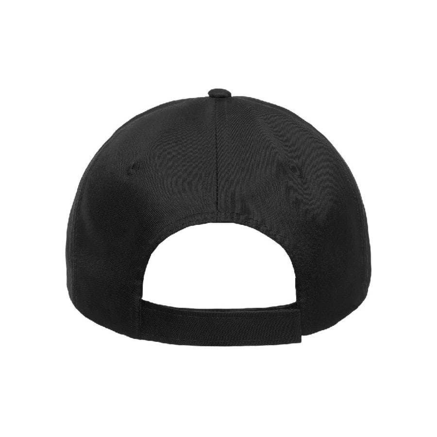 Бейсболка RECY FIVE, 5 клиньев, застежка-липучка, черный-3