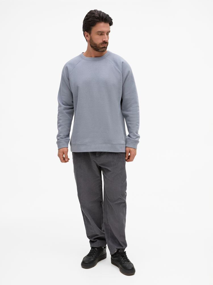 Свитшот унисекс S1, серый-3