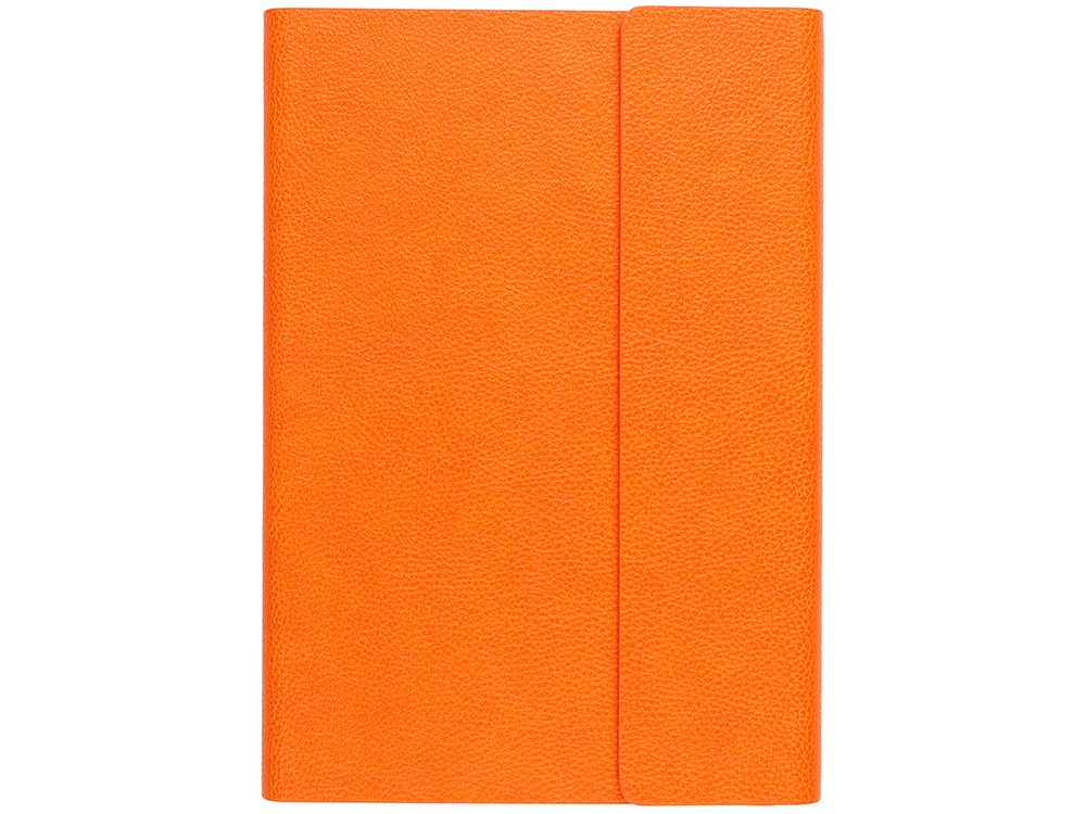 Ежедневник недатированный с магнитным клапаном А5 Venezia, оранжевый-1